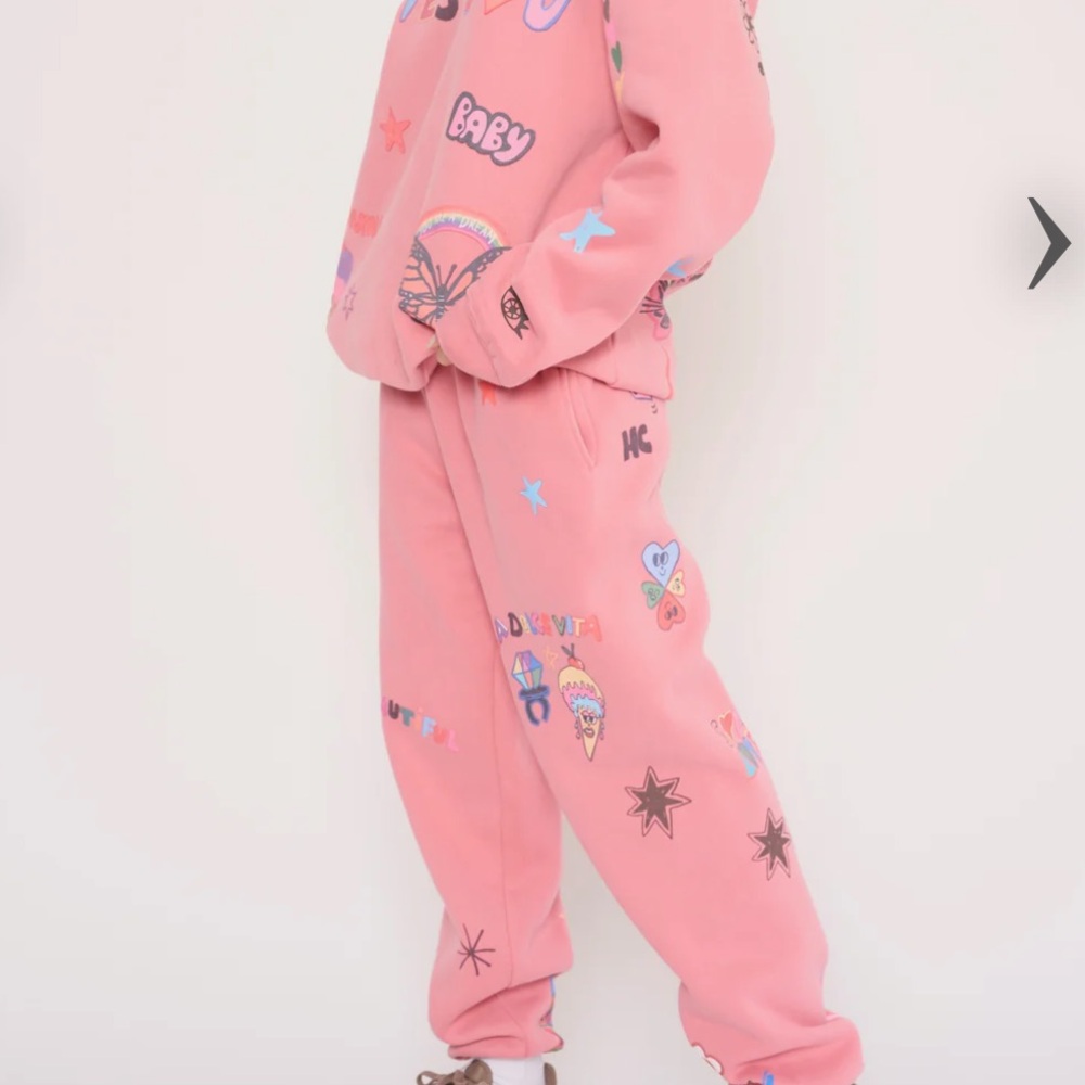 New w tags The Mayfair Group Somebody Loves You Sweatpant Pink sold out xs